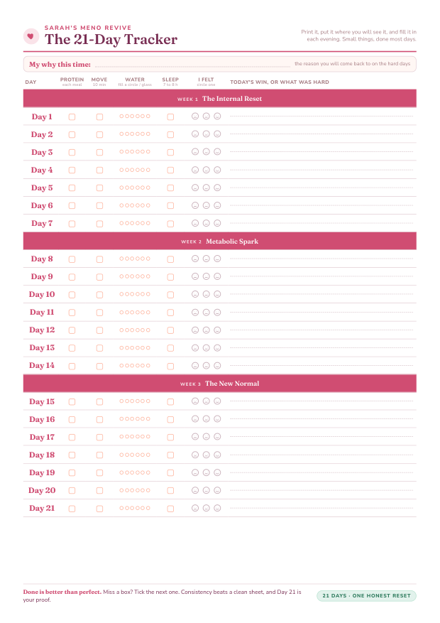 21-Day Tracker preview