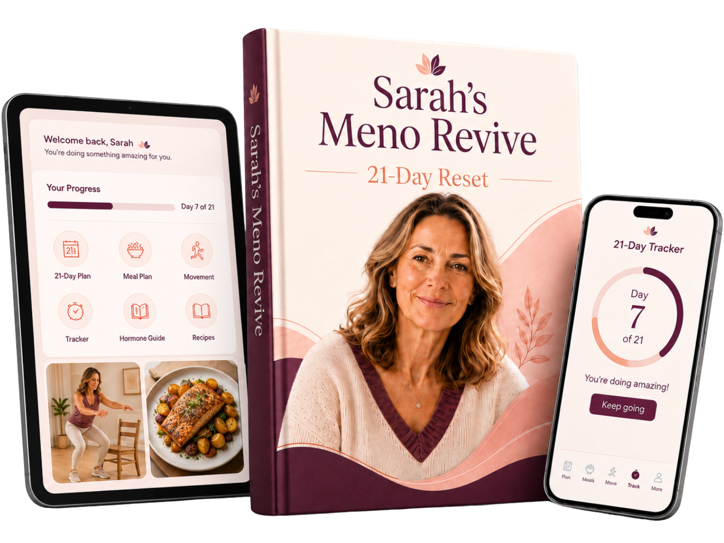 Sarah's Meno Revive 21-Day Reset System bundle